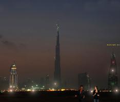 3D Design for Twin Towers UAE 2