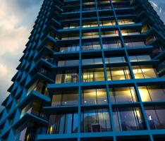 Tower for office block style