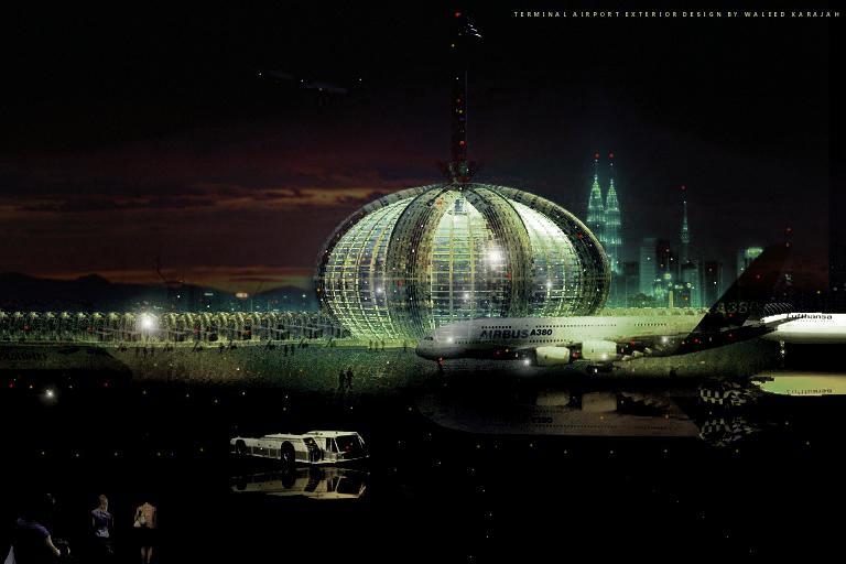 Terminal Concept Airport DCG Art
