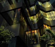 Prespective Angle view Tower