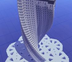 Twisted upper view concept