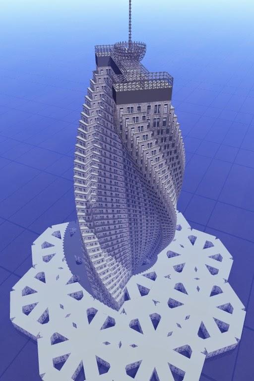 Twisted upper view concept 3