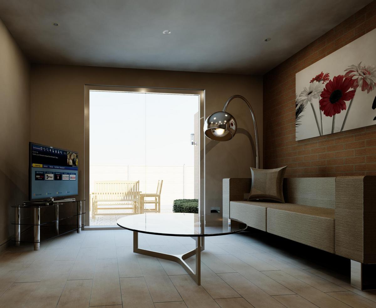 Living room render