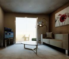 Living room render