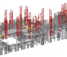 Light gauge framing model