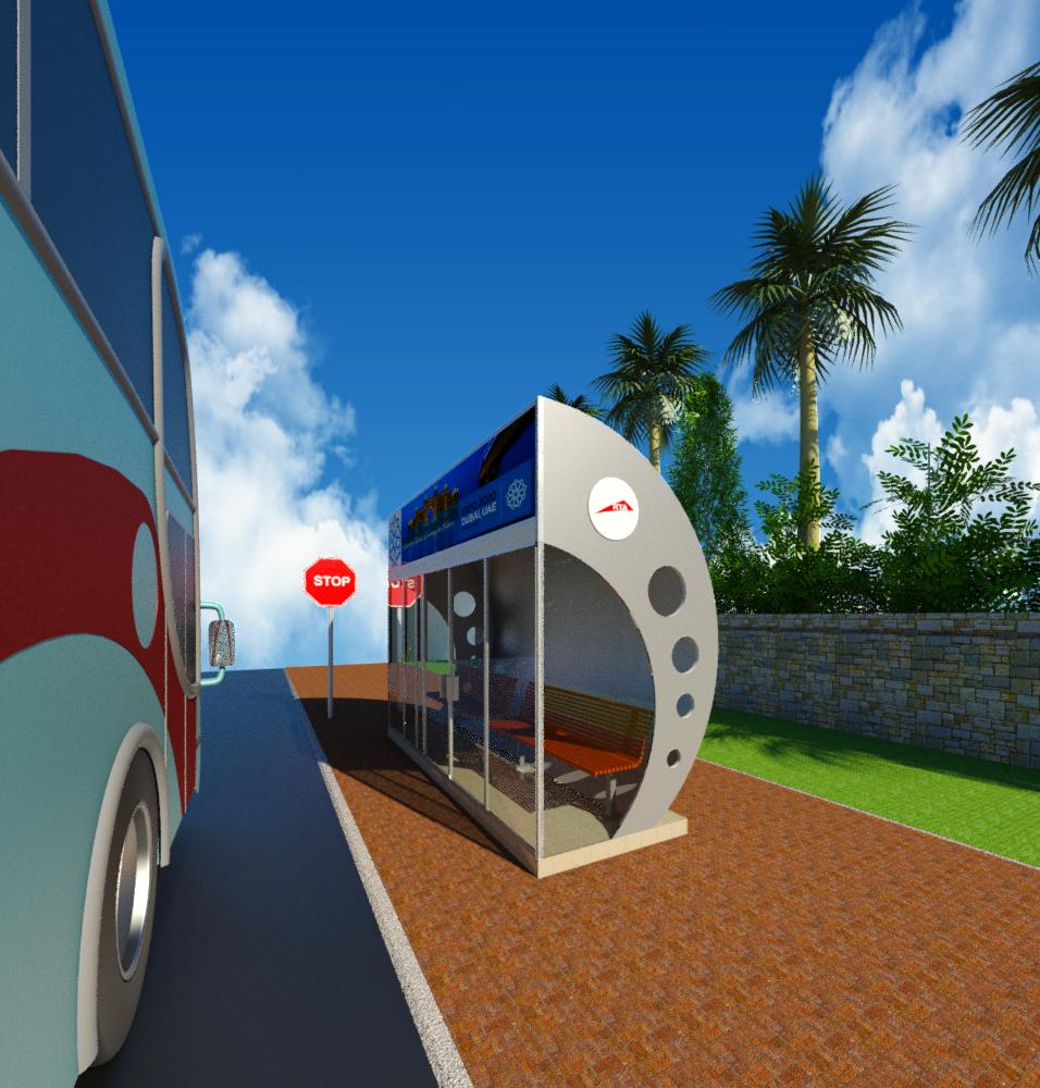 DUBAI RTA BUS STOP