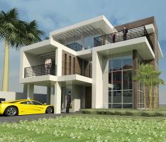 2 storey residential building