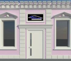 Revit Render Fasade 1