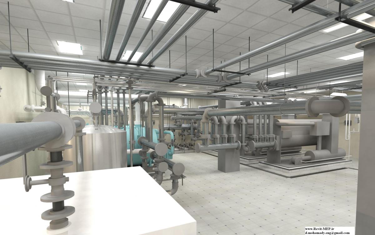 Revit MEP 2016 - Boiler room
