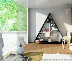 INTERIOR REVIT RENDER 100%