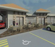 An stripmall-tegucigalpa, Honduras