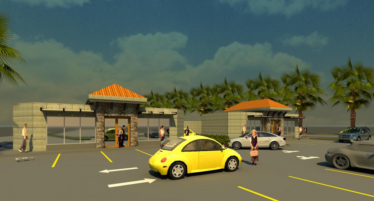 An stripmall-tegucigalpa, Honduras