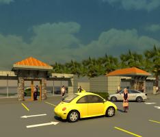 An stripmall-tegucigalpa, Honduras