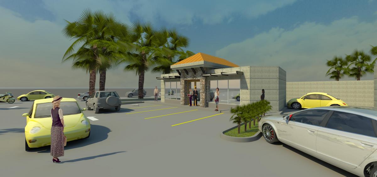 An stripmall-tegucigalpa, Honduras