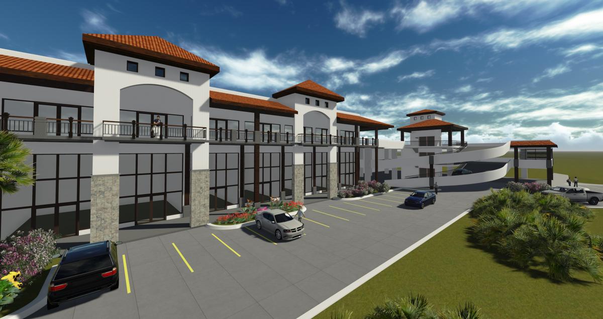 An stripmall-tegucigalpa, Honduras