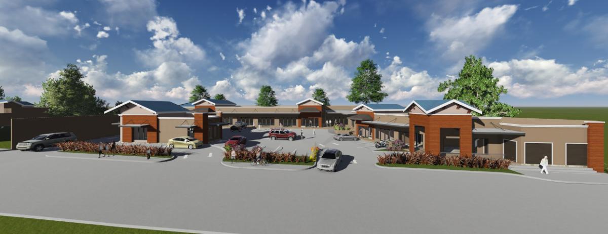 An stripmall-tegucigalpa, Honduras