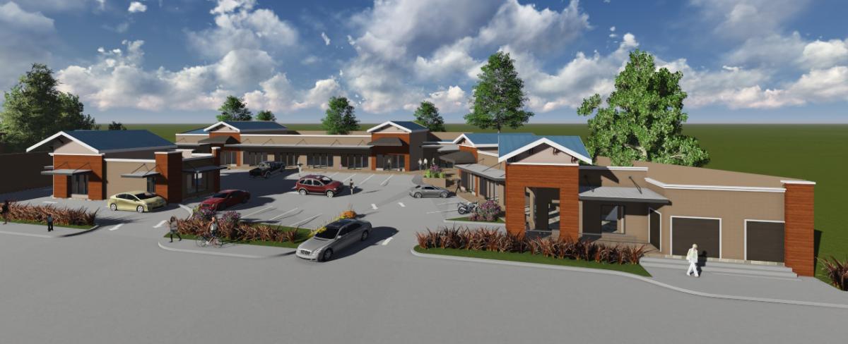 An stripmall-tegucigalpa, Honduras