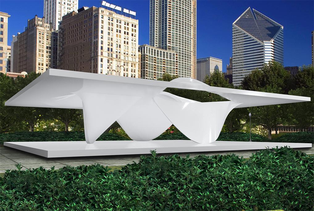 Burnham Pavilion at Day