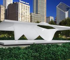 Burnham Pavilion at Day