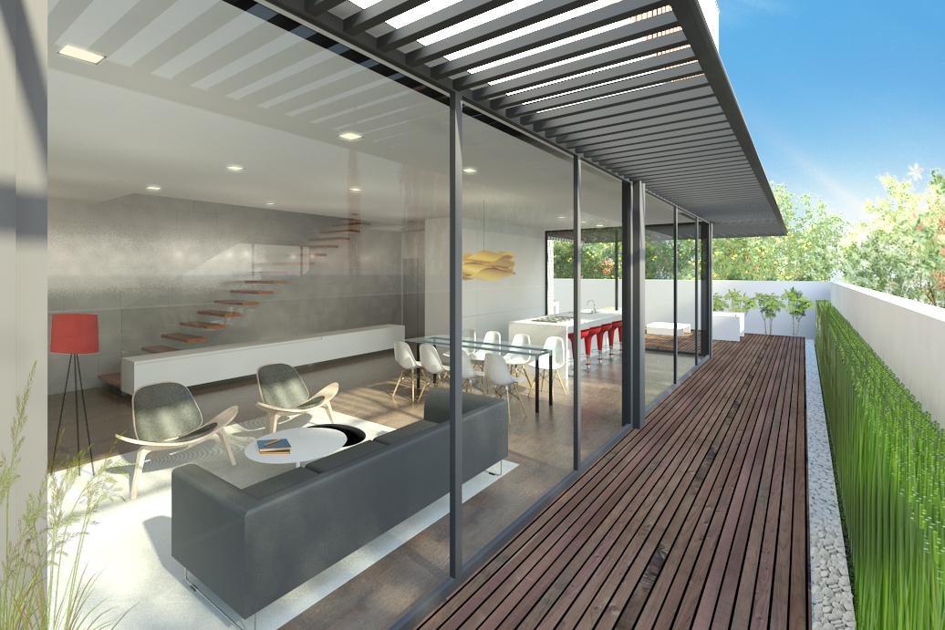 Small Modern house in Isreal interior