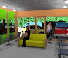 interior of beauty salon