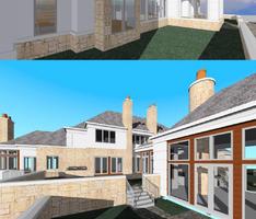 Modern/traditional stlye custom home