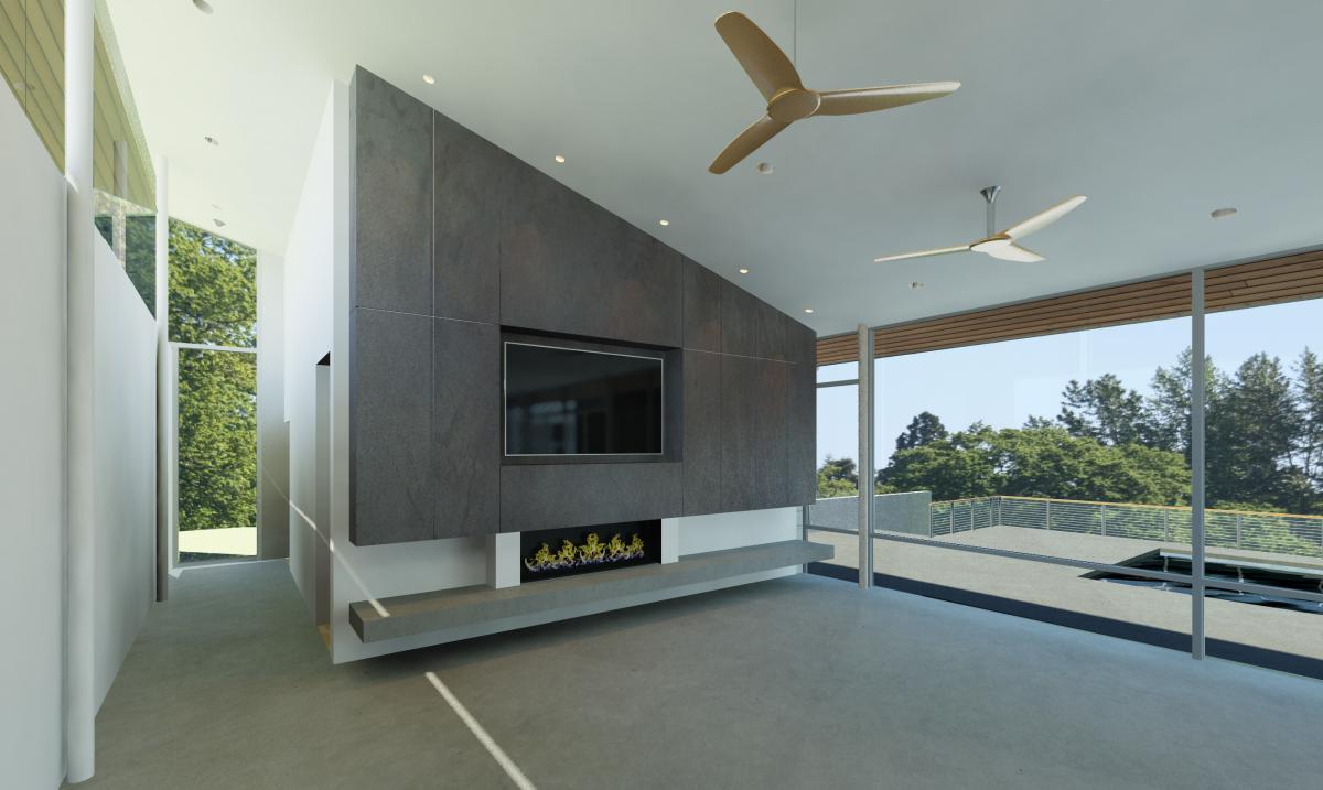 Steel Fireplace Cabinets