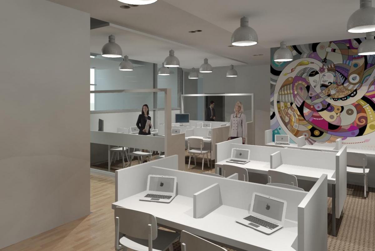 Radio station office