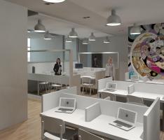 Radio station office