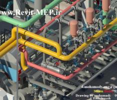 Drawing Steam Boiler Room