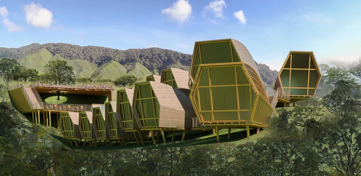 CAMERON HIGHLANDS VISITOR CENTRE (STUDENT PROJECT)