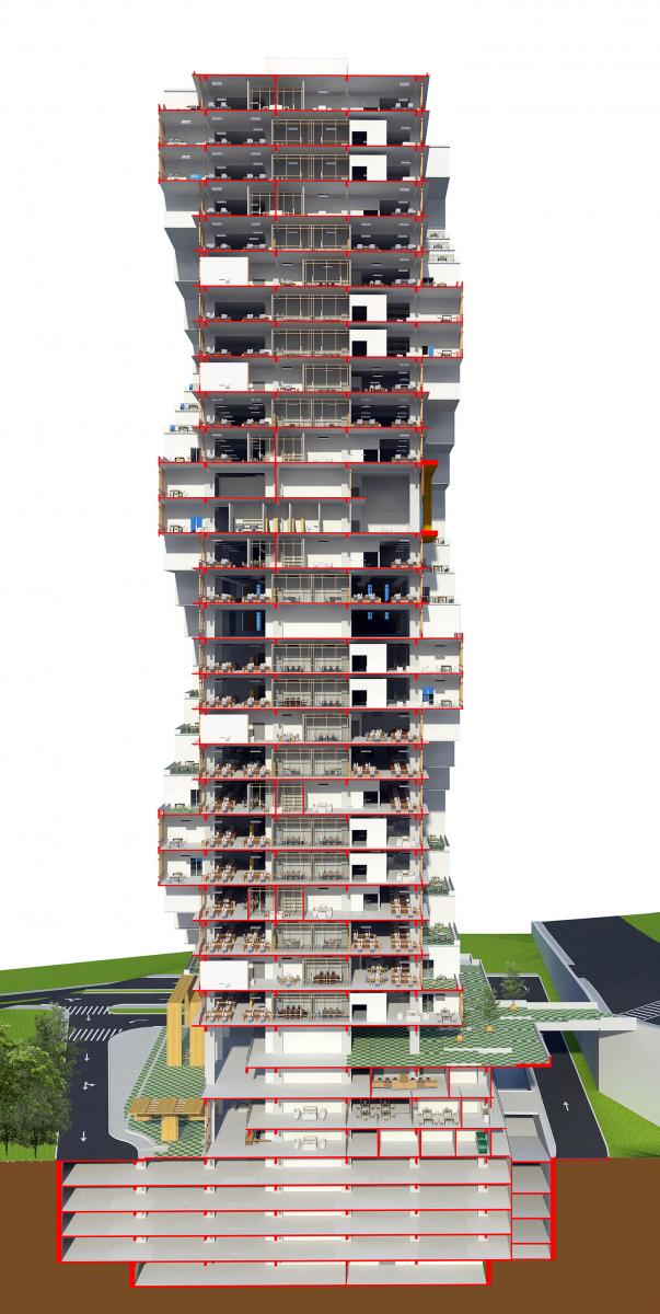 OFFICE TOWER (STUDENT PROJECT)