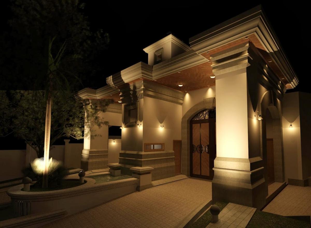 Main acces portal back