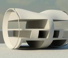 dented soda in can concept duplex residential