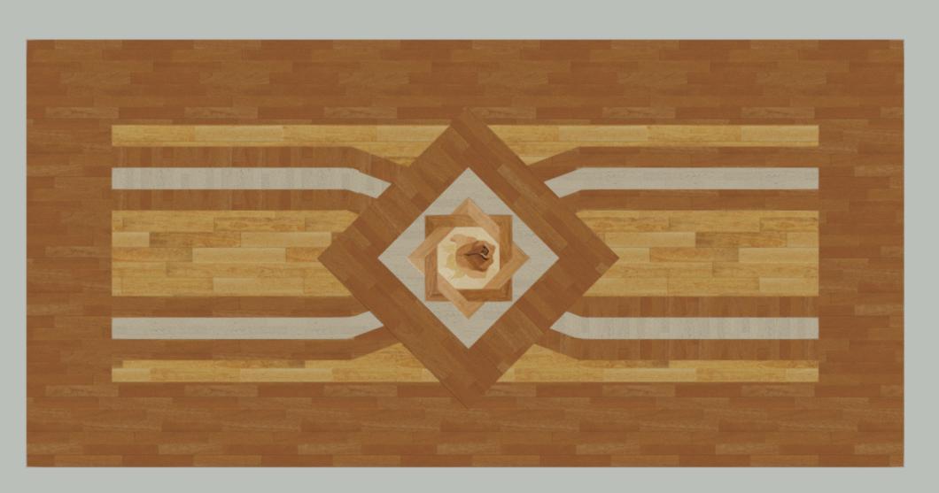 Inlay Floor w/ Rose