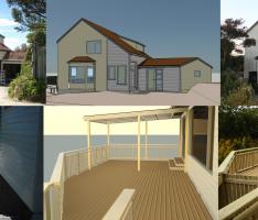 Residential Alterations Before, Model, After