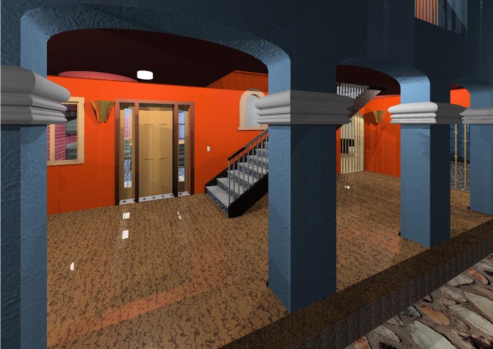 Mexican Home Front door