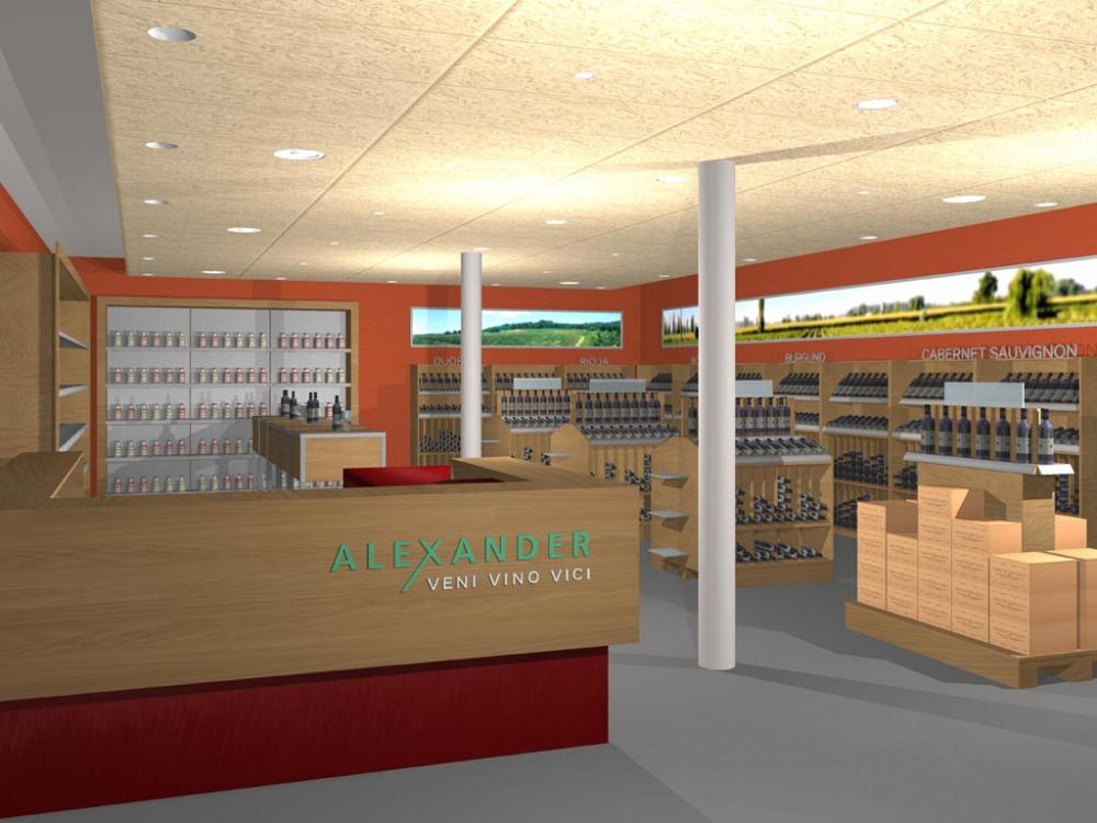 a wine-shop