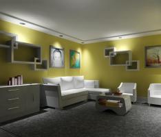 Living Room Pure 2015 Revit