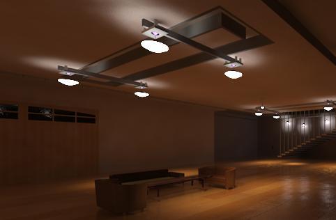 interior design of hall