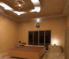 interior design of bed room