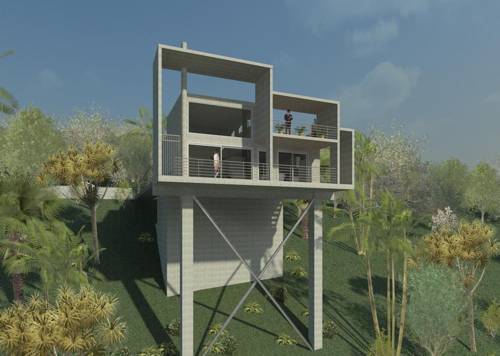 House for the Caribbean Clifford O. Reid Architect