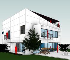 Vista Exterior D.O House III