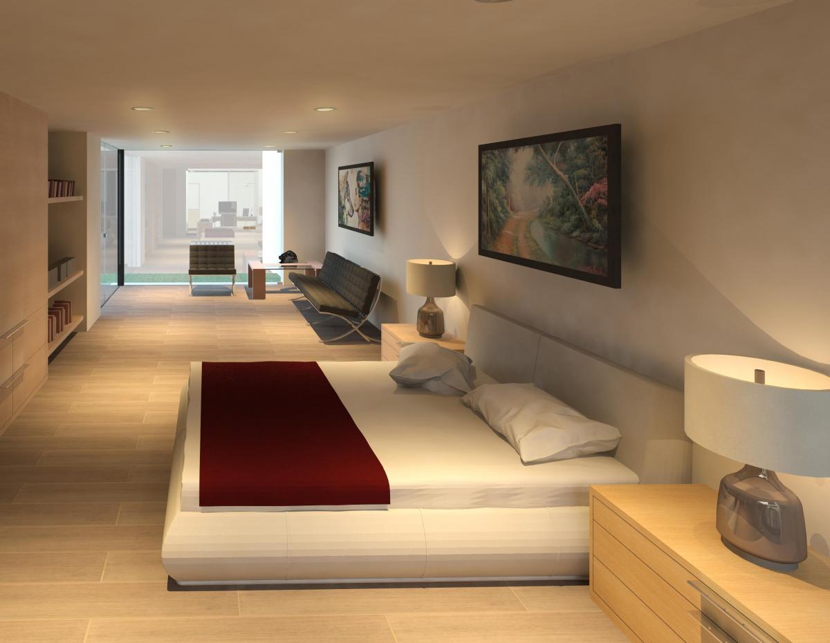 bedroom in mexico city