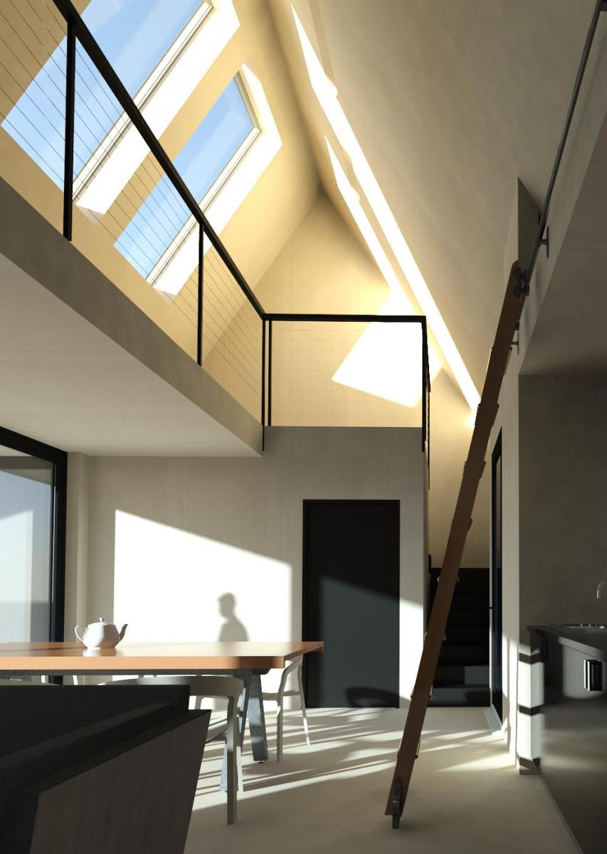 Contemporary Cottage Interior