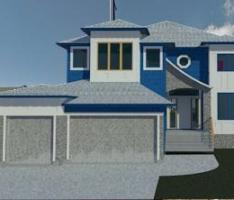 CADclips House Streetscape Rendering