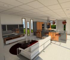 Inside Container Shipping home 40ft