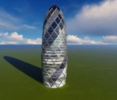 gherkin tower Dynamo and Revit