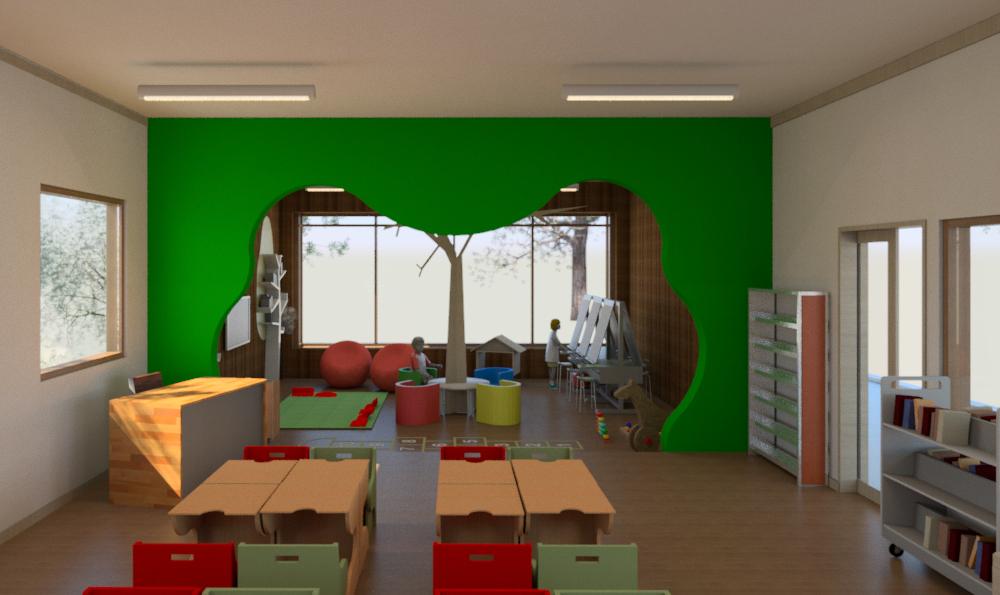 sala de aula infantil