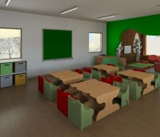 sala de aula infantil